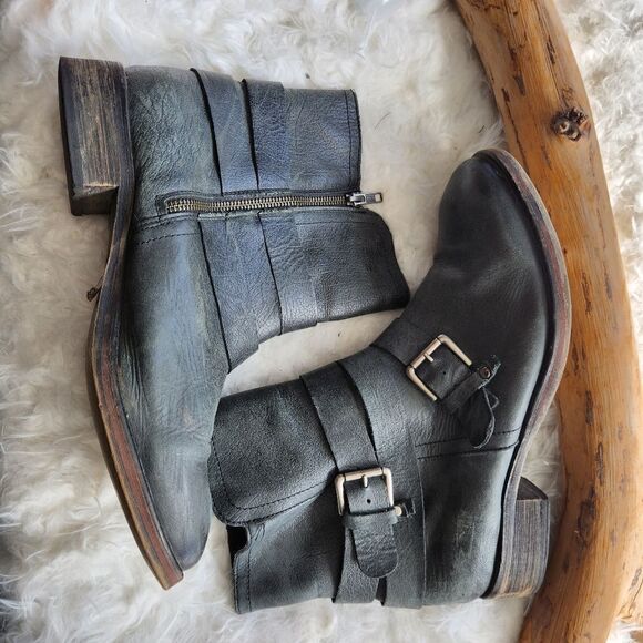 Treasure and bond side zip ankle boots - Picture 1 of 12